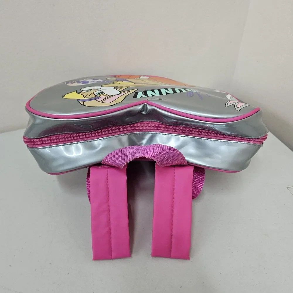 Vintage 1996 Space Jam Lola Bunny Heart‎ Shaped Backpack Warner Bros